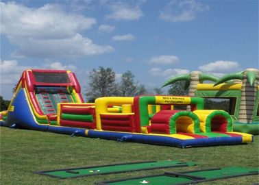 Zabawny dmuchany tor przeszkód, skocznie z bouncy tor przeszkodami z CE