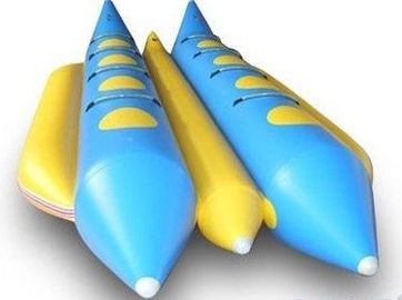 8 osobowa podwójna pontonowa woda nadmuchiwana łódź bananowa z plandeką PCV