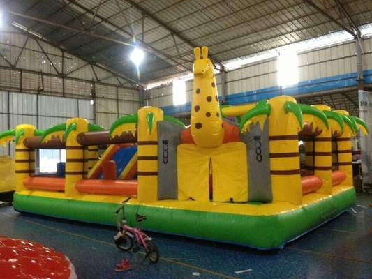 8x5m nadmuchiwany park rozrywki dla bramkarzy w zamku