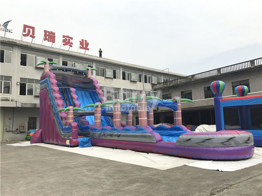 Adult Inflatable Screamer Combo Zjeżdżalnia wodna Plandeka PCV na zewnątrz