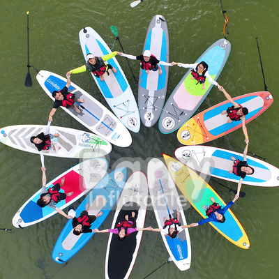 Drop stitch wojskowe Blow Up Carbon Fibre Sup Boards Pojemność 365lbs