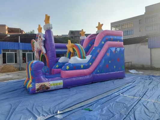 Komercyjny nadmuchiwany zamek do odbijania dla dzieci Paly Park Slide